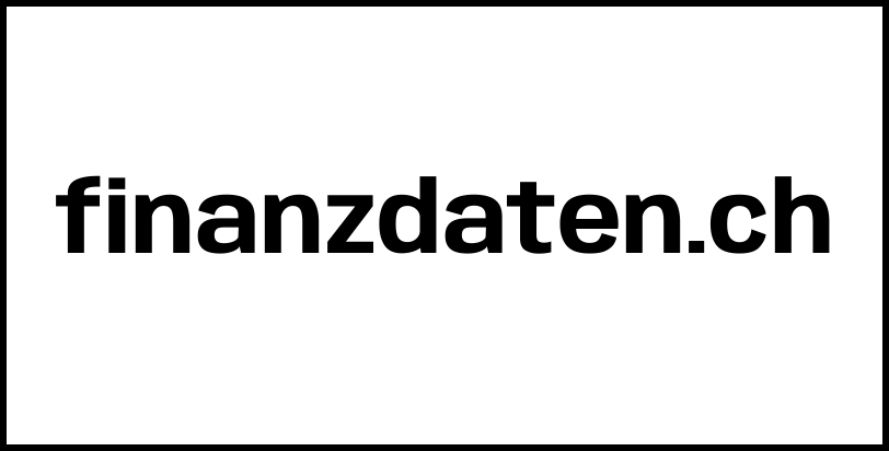 finanzdaten.ch