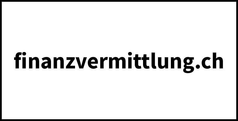 finanzvermittlung.ch