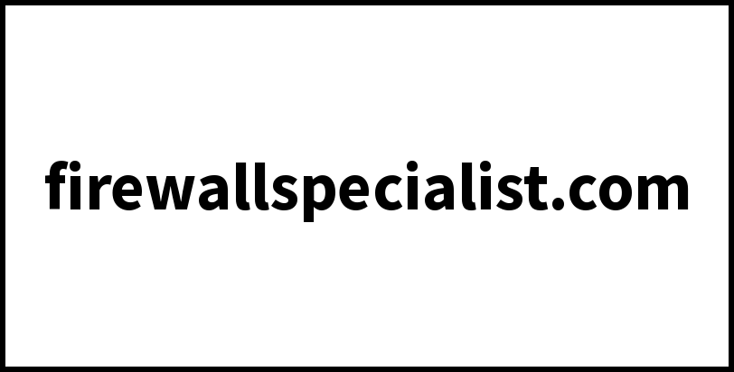 firewallspecialist.com