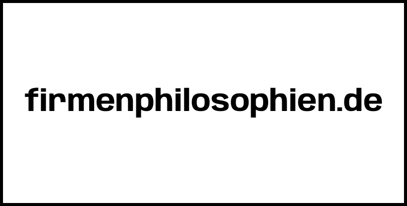 firmenphilosophien.de