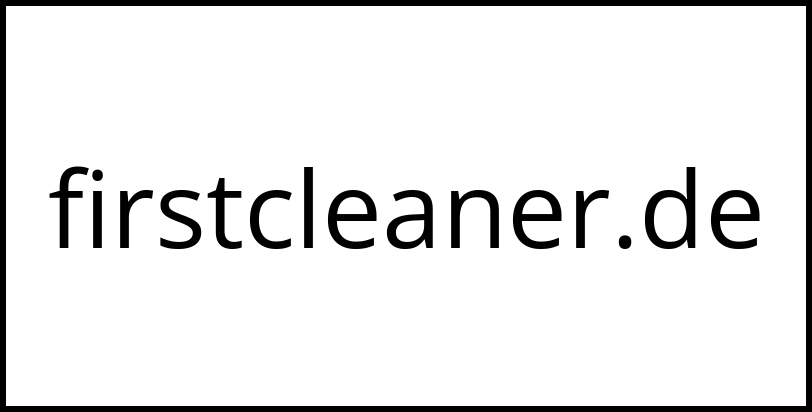 firstcleaner.de