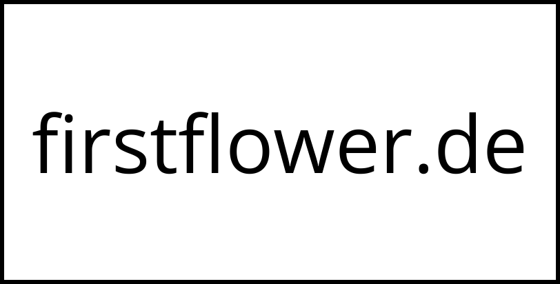 firstflower.de