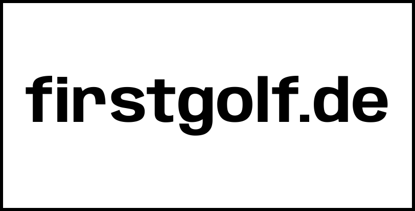firstgolf.de