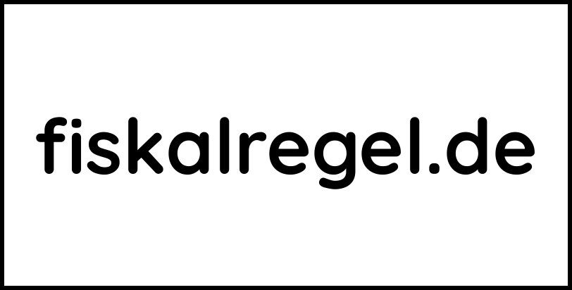 fiskalregel.de