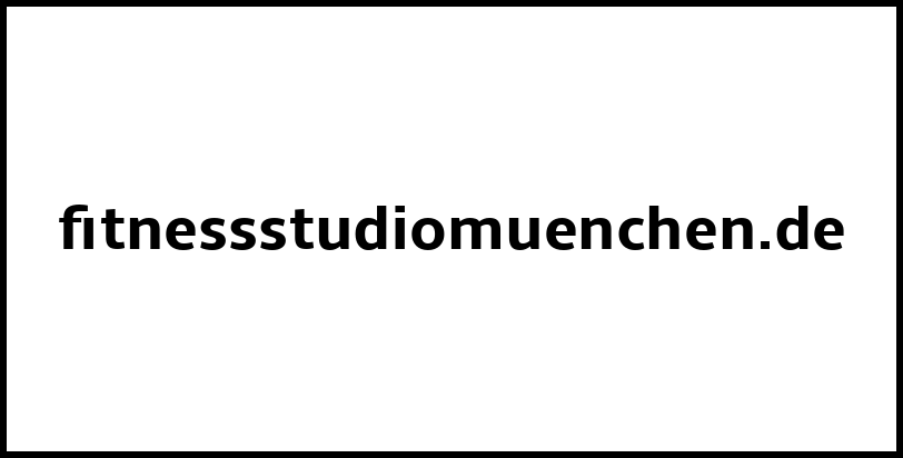 fitnessstudiomuenchen.de