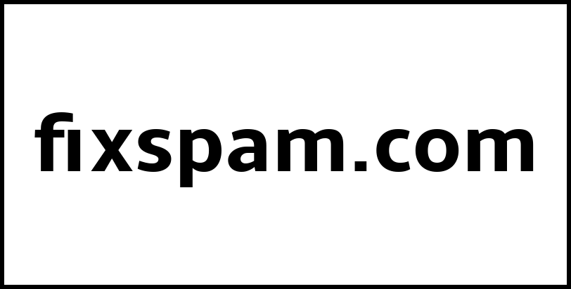 fixspam.com