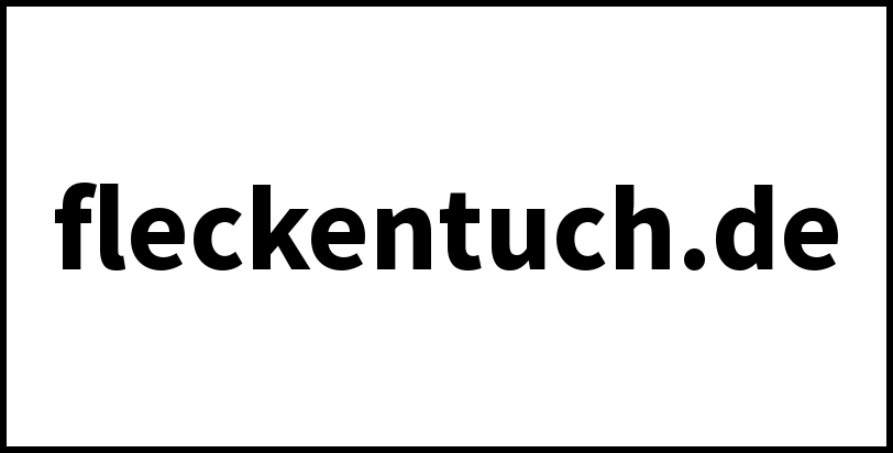 fleckentuch.de