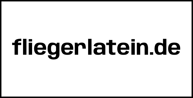 fliegerlatein.de