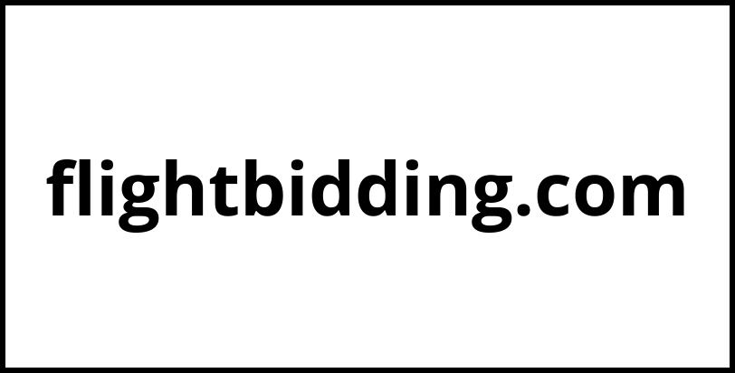 flightbidding.com