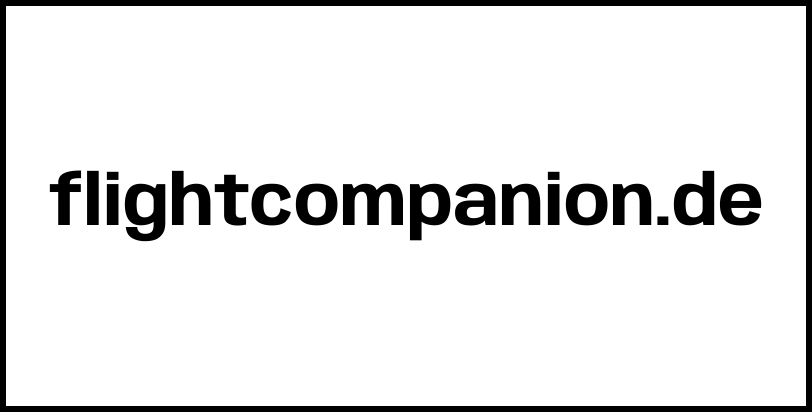 flightcompanion.de