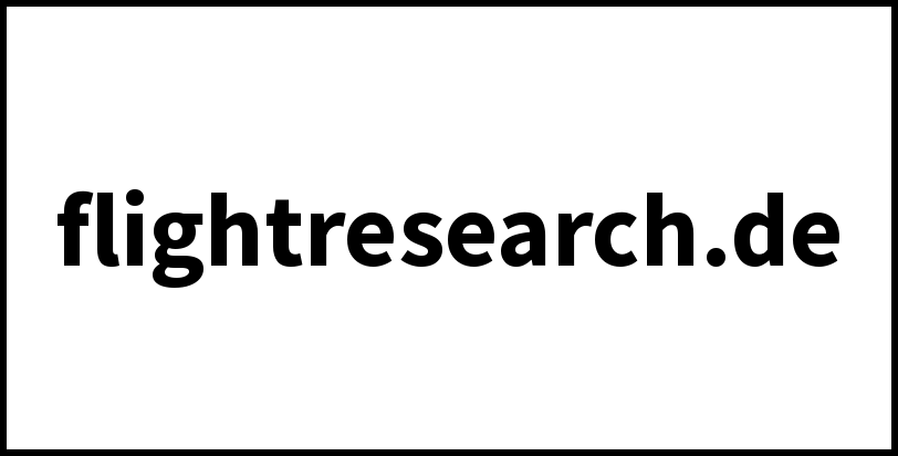 flightresearch.de