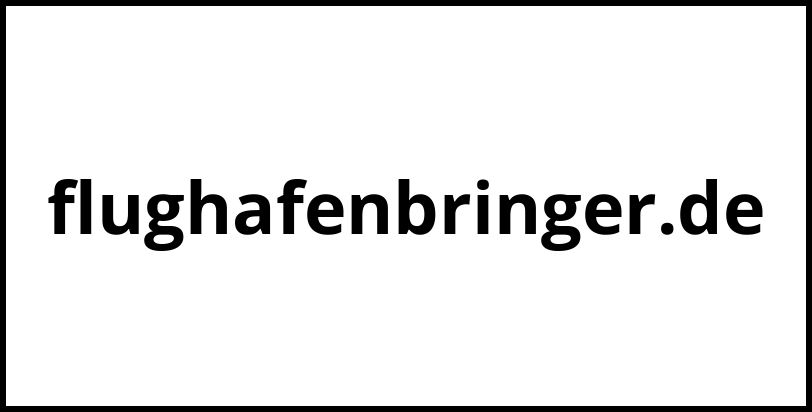 flughafenbringer.de