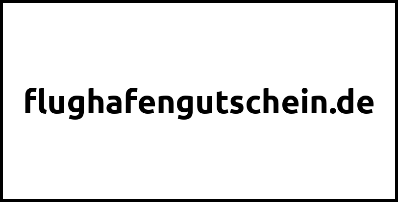 flughafengutschein.de