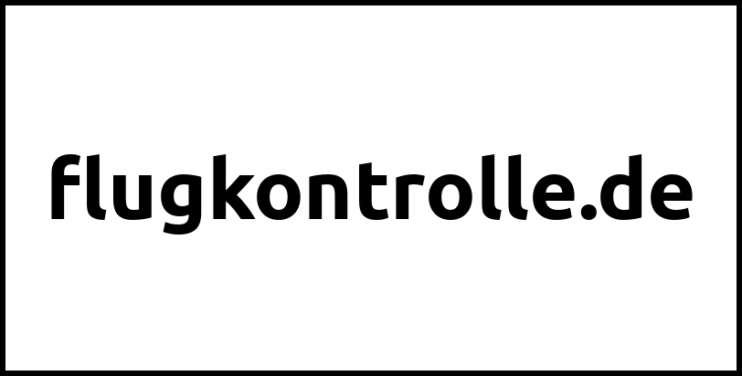 flugkontrolle.de