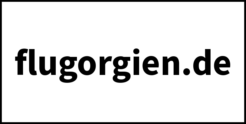 flugorgien.de