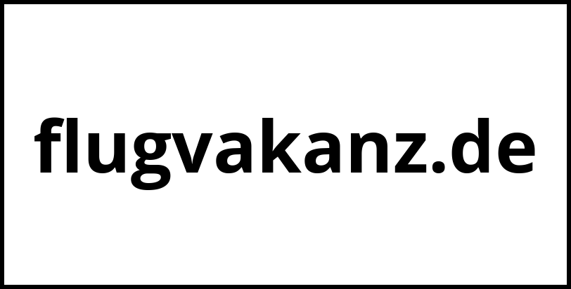 flugvakanz.de