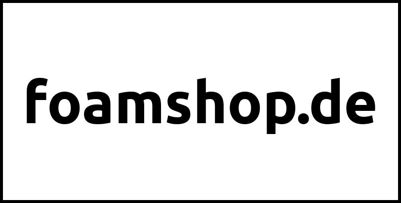 foamshop.de