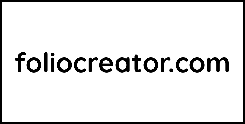 foliocreator.com