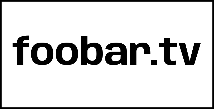 foobar.tv