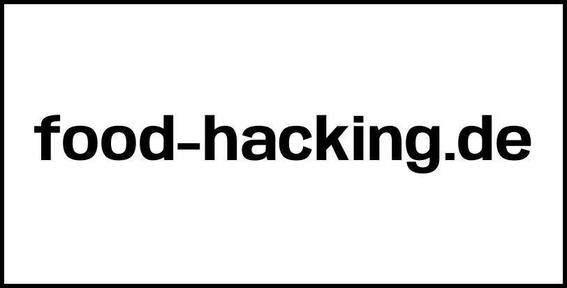 food-hacking.de