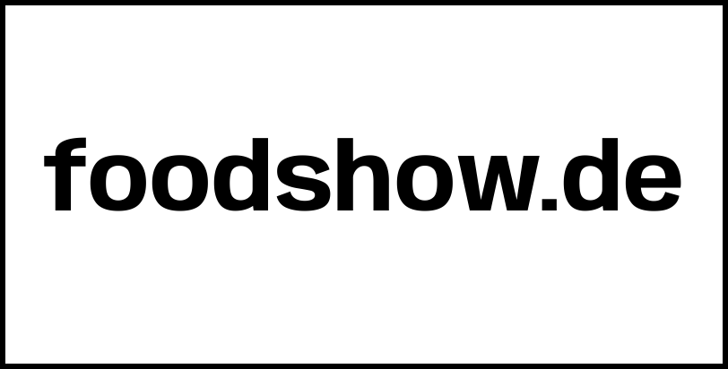 foodshow.de