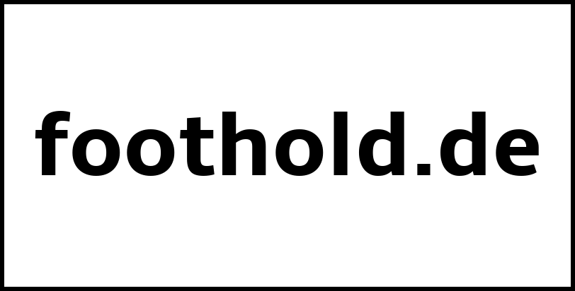 foothold.de