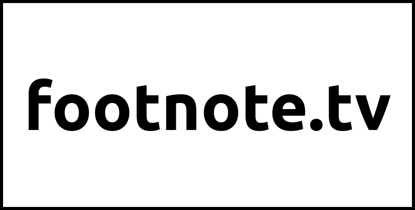 footnote.tv