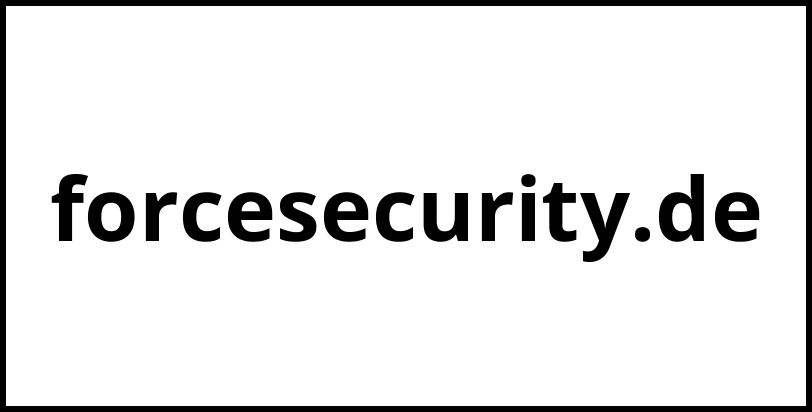 forcesecurity.de