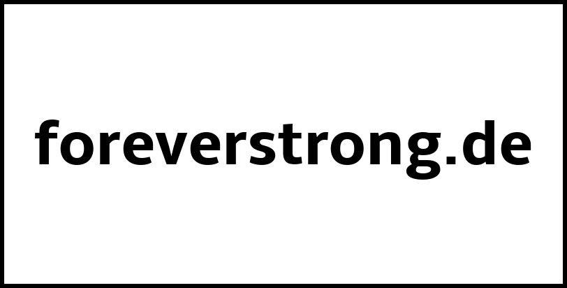 foreverstrong.de