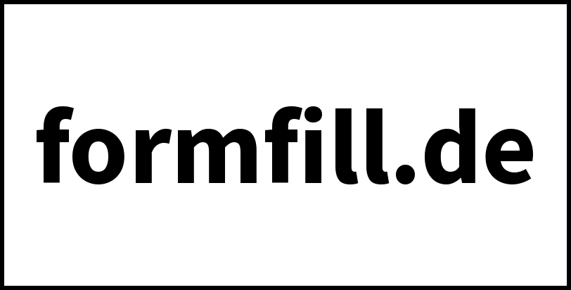 formfill.de