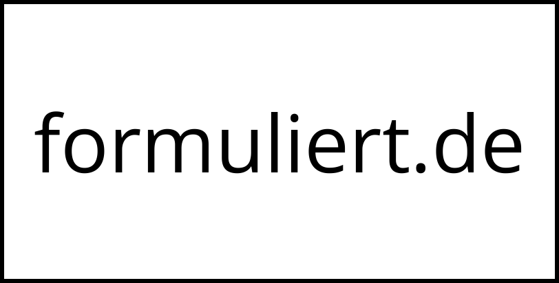 formuliert.de