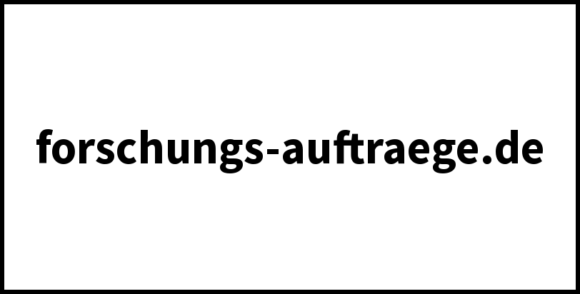 forschungs-auftraege.de