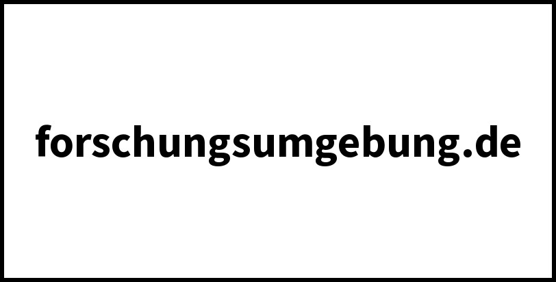 forschungsumgebung.de