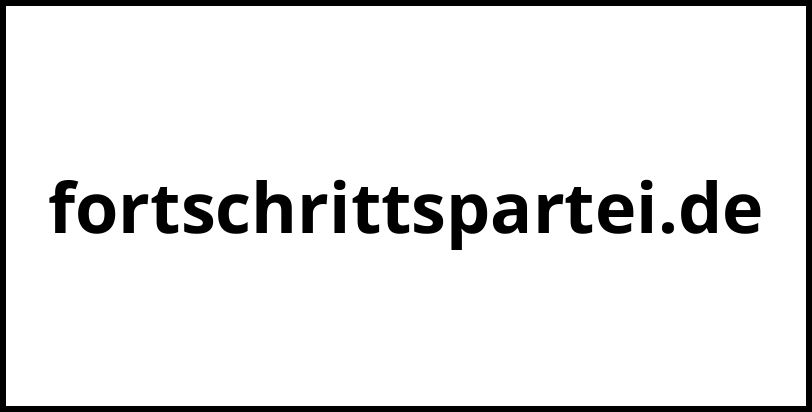 fortschrittspartei.de