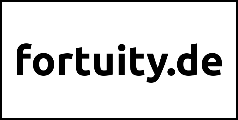 fortuity.de