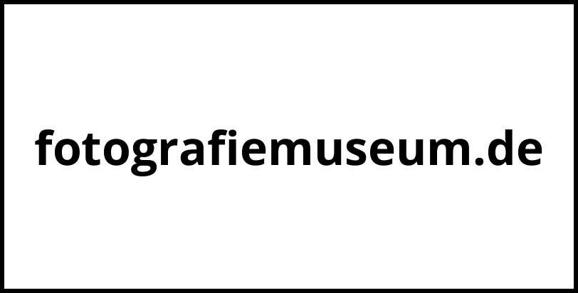 fotografiemuseum.de