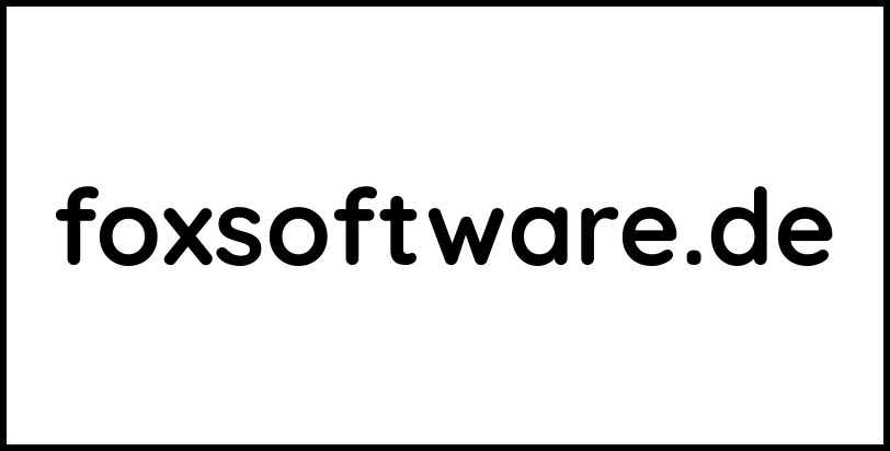 foxsoftware.de