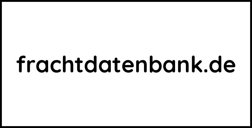 frachtdatenbank.de