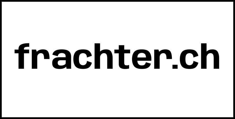 frachter.ch