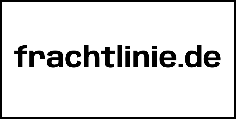 frachtlinie.de