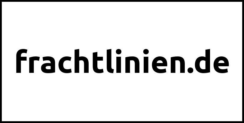 frachtlinien.de