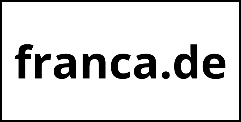 franca.de