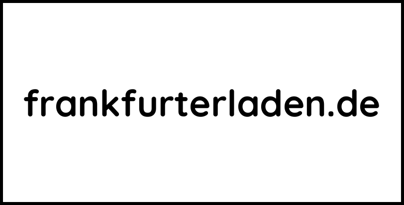 frankfurterladen.de