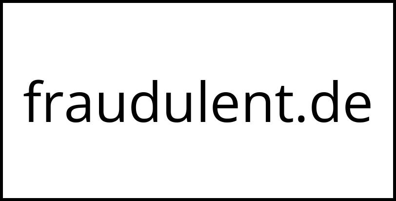fraudulent.de