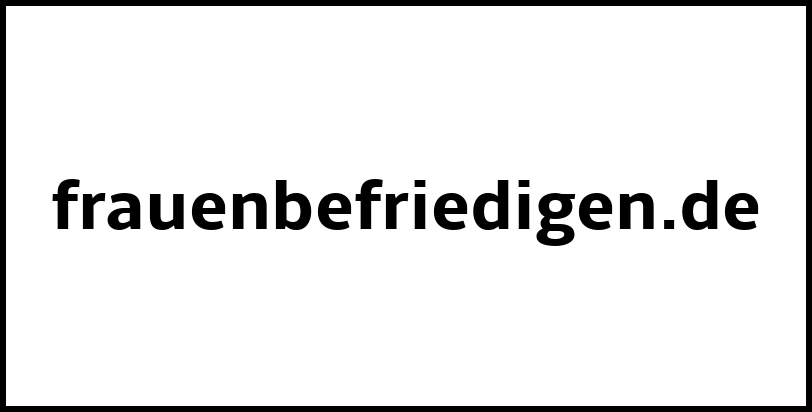 frauenbefriedigen.de