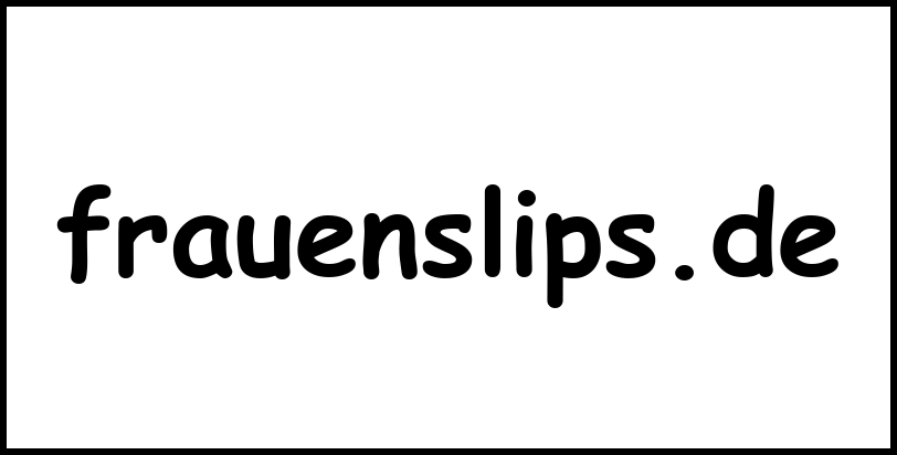 frauenslips.de
