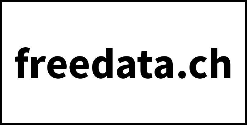 freedata.ch