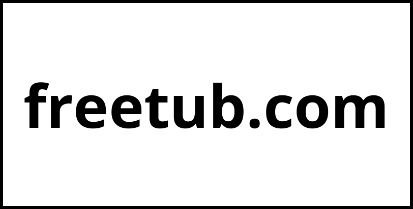 freetub.com