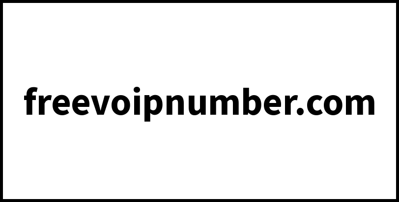 freevoipnumber.com