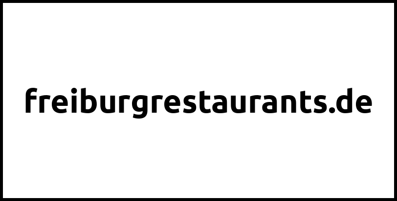 freiburgrestaurants.de